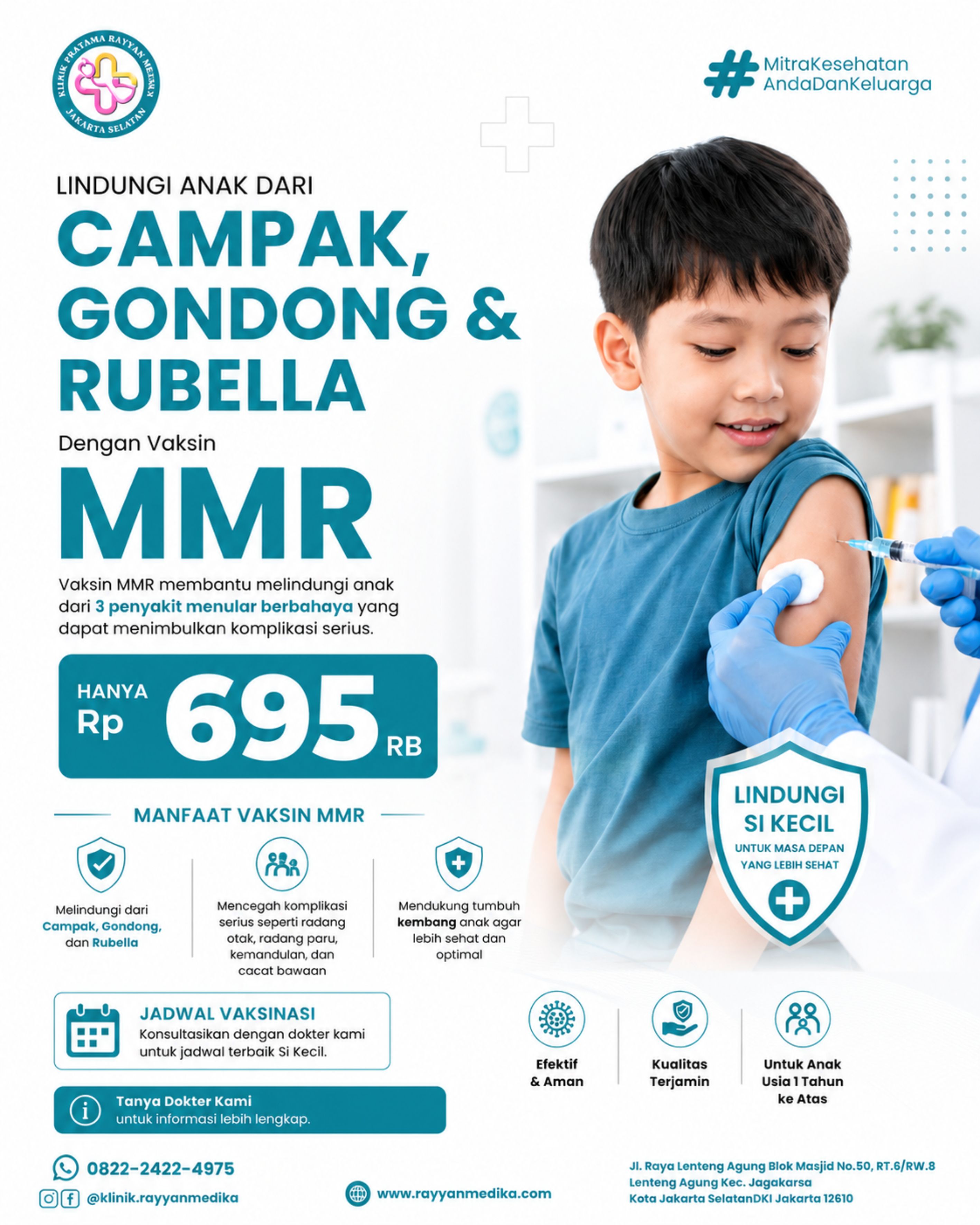 Vaksin MMR Jakarta Selatan