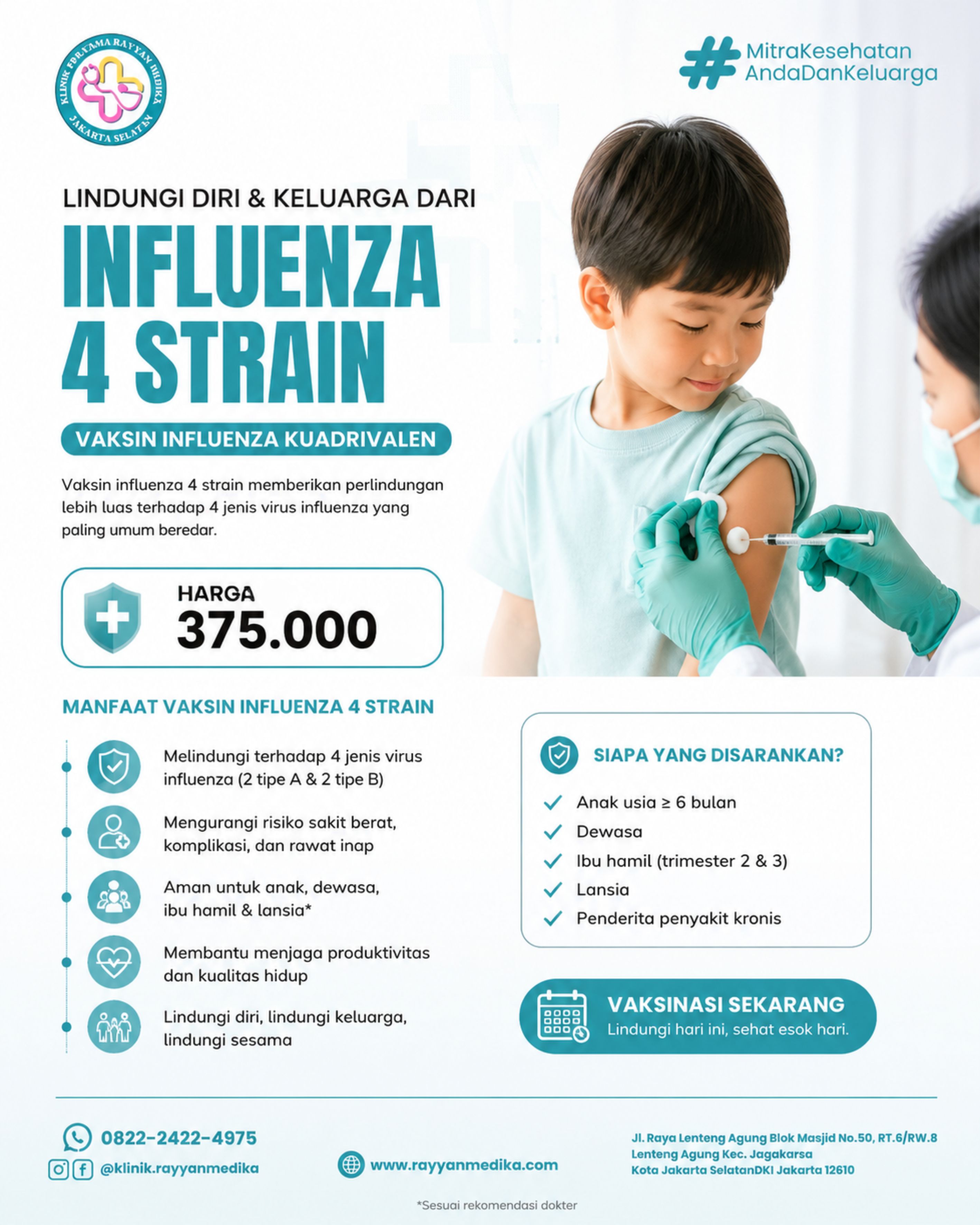 Vaksin Influenza Jakarta